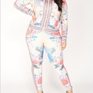 Fashion Nova Lounge pant set PLUS SIZE